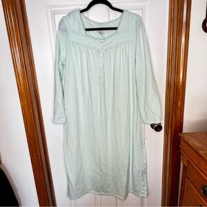 Croft & Barrow Intimates Mint Green Nightgown